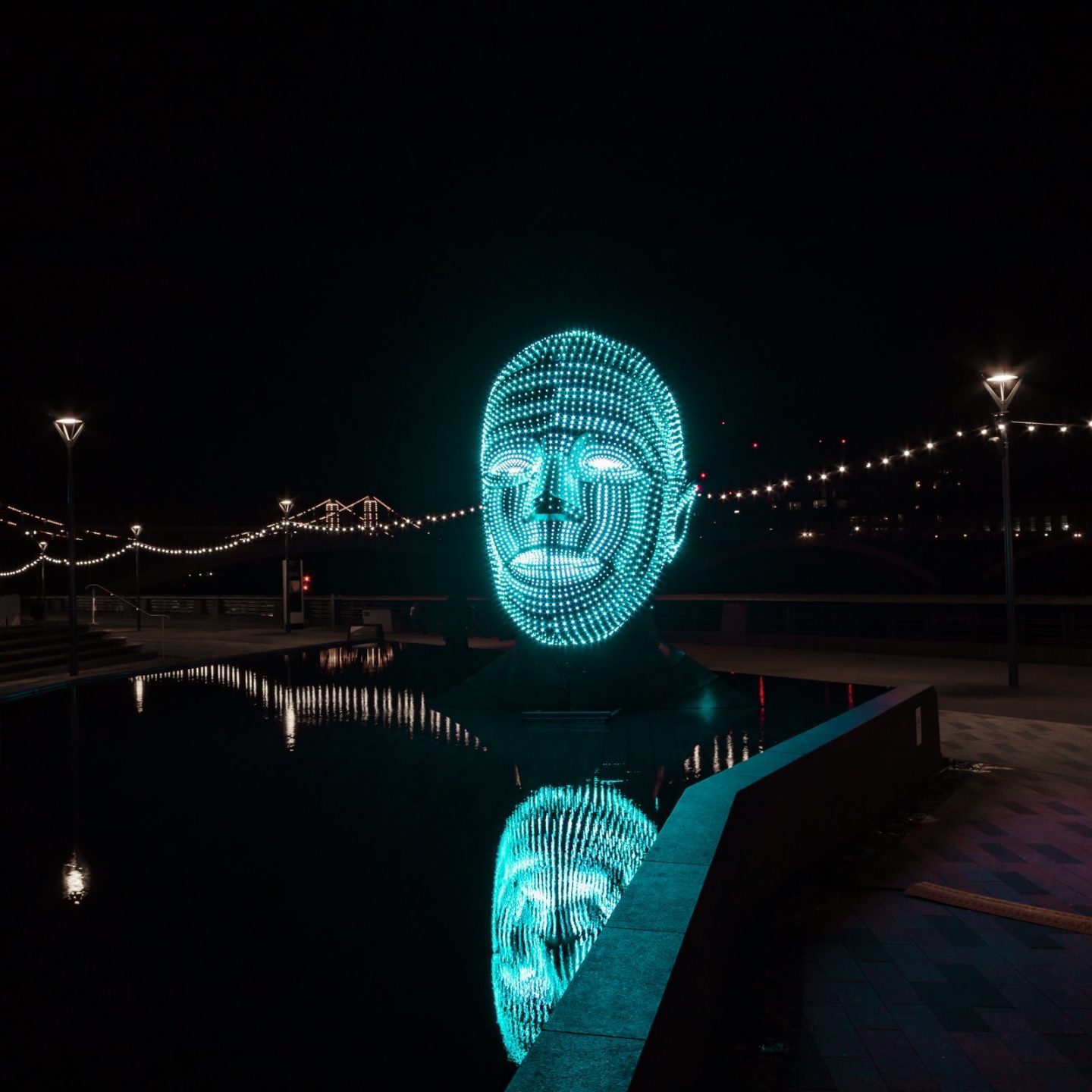 Battersea Power Station Light Festival - Talking Heads 5