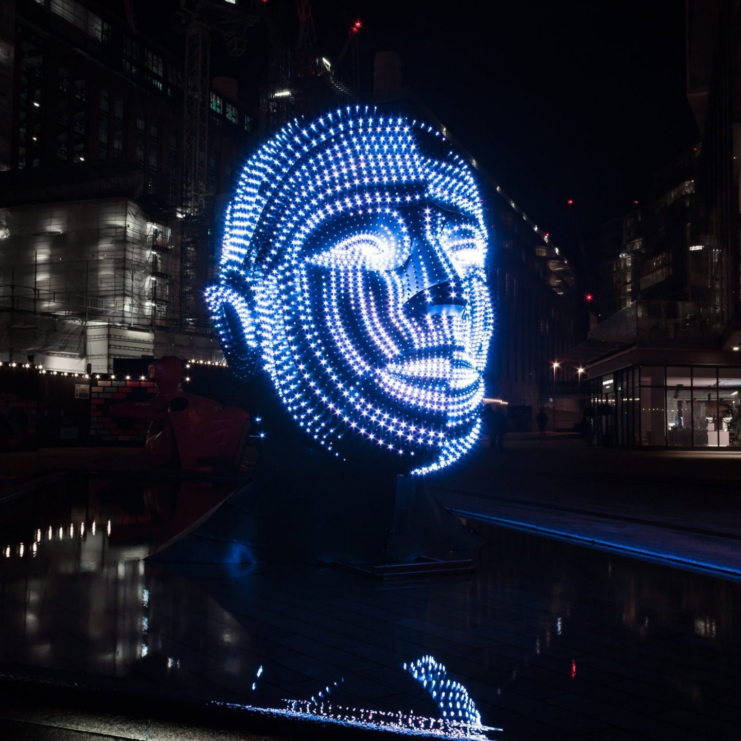 Battersea Power Station Light Festival - Talking Heads 6