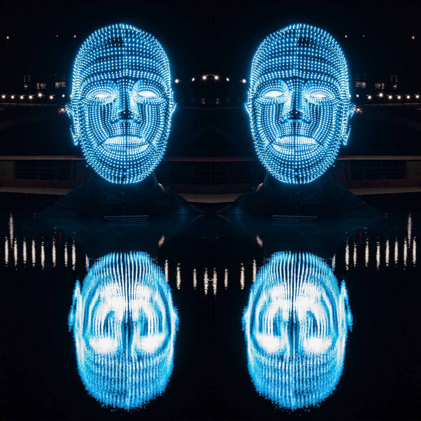 Battersea Power Station Light Festival - Talking Heads 11